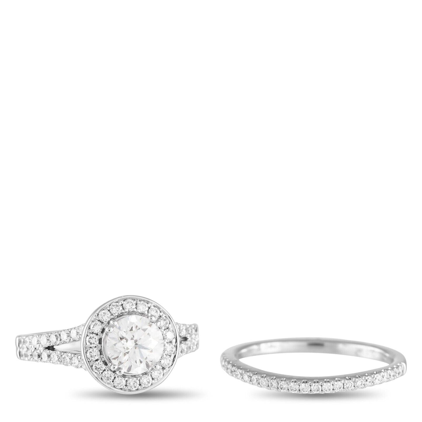 Beautiful 14K White Gold 1.75ct Lab Grown Diamond Ring