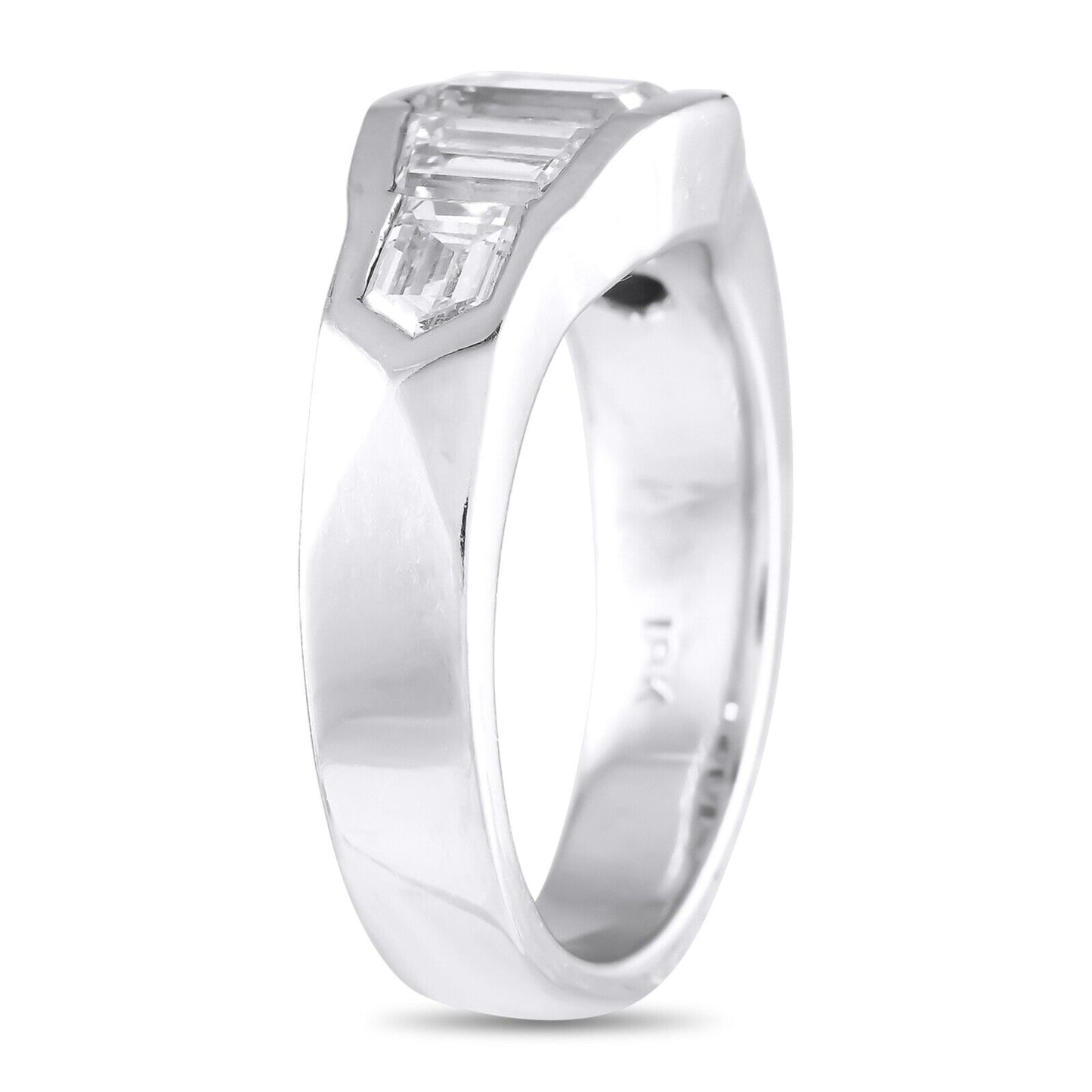 Delicate 18K White Gold 2.75ct Diamond Ring