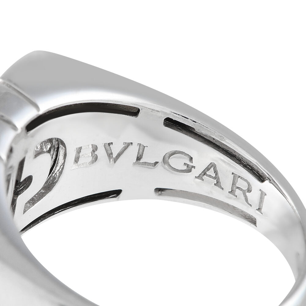 Bvlgari Parentesi 18K White Gold 0.25ct Diamond Ring