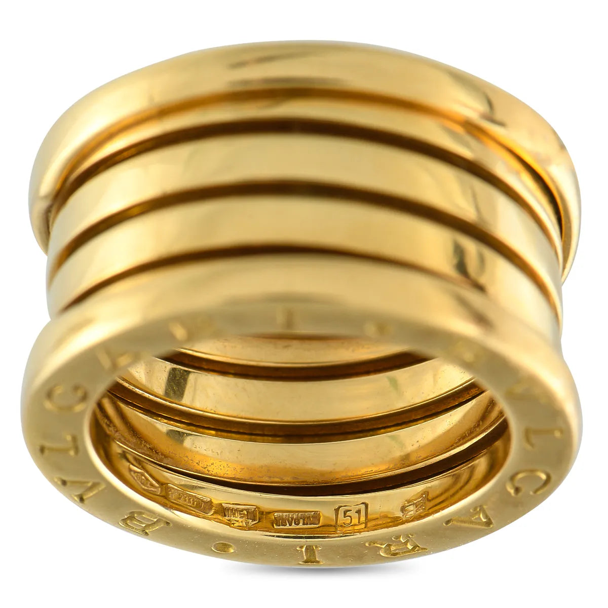 Bvlgari B.zero1 18K Yellow Gold Ring