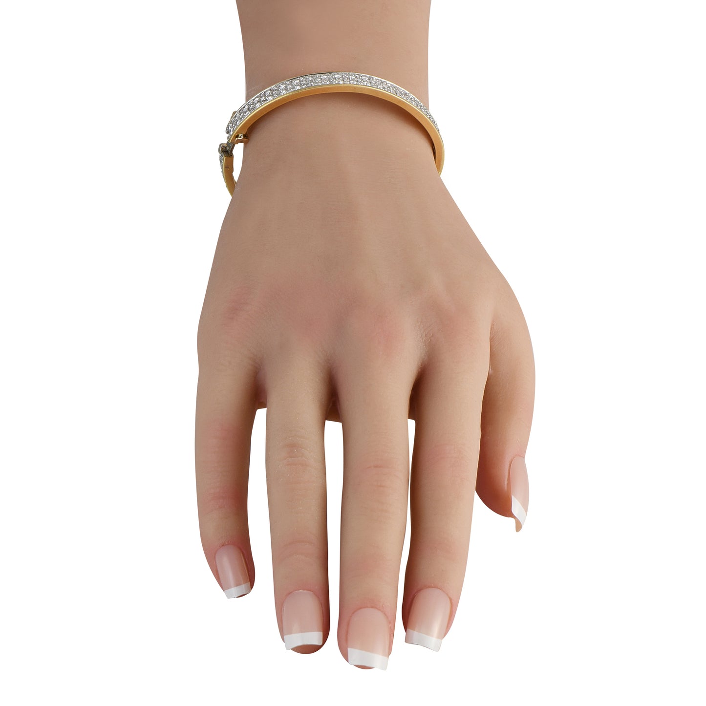Cartier 18K Yellow Gold Diamond Bangle Bracelet