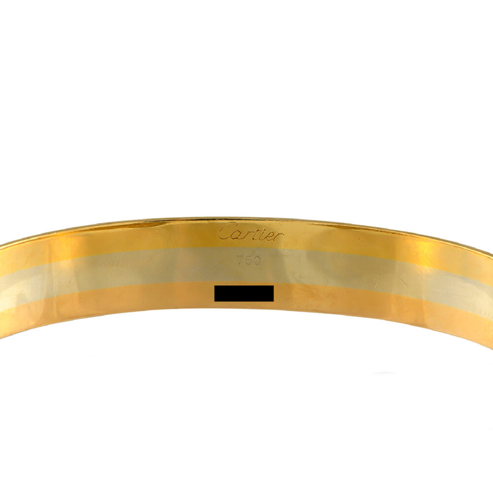 Cartier Vintage Double C Bangle Bracelet