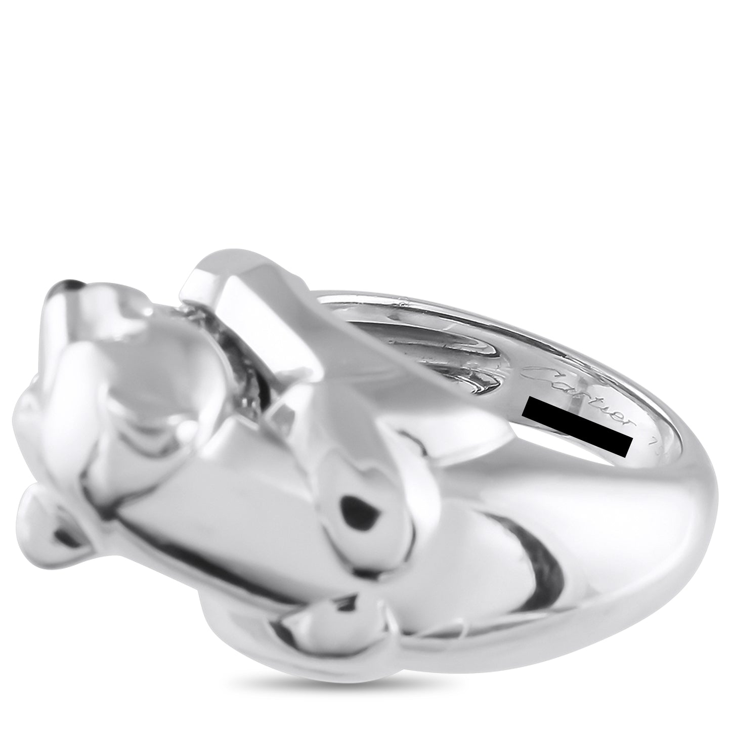Cartier Panthere 18K White Gold Ring