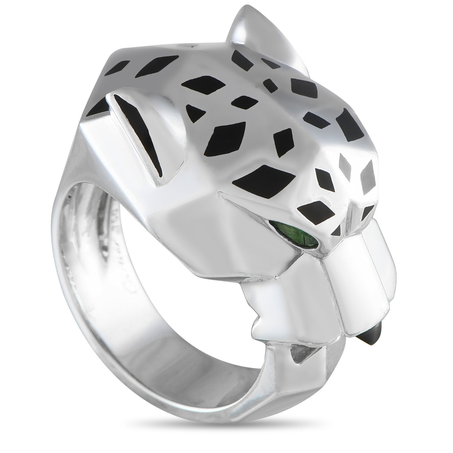 Cartier Panthere 18K White Gold Ring