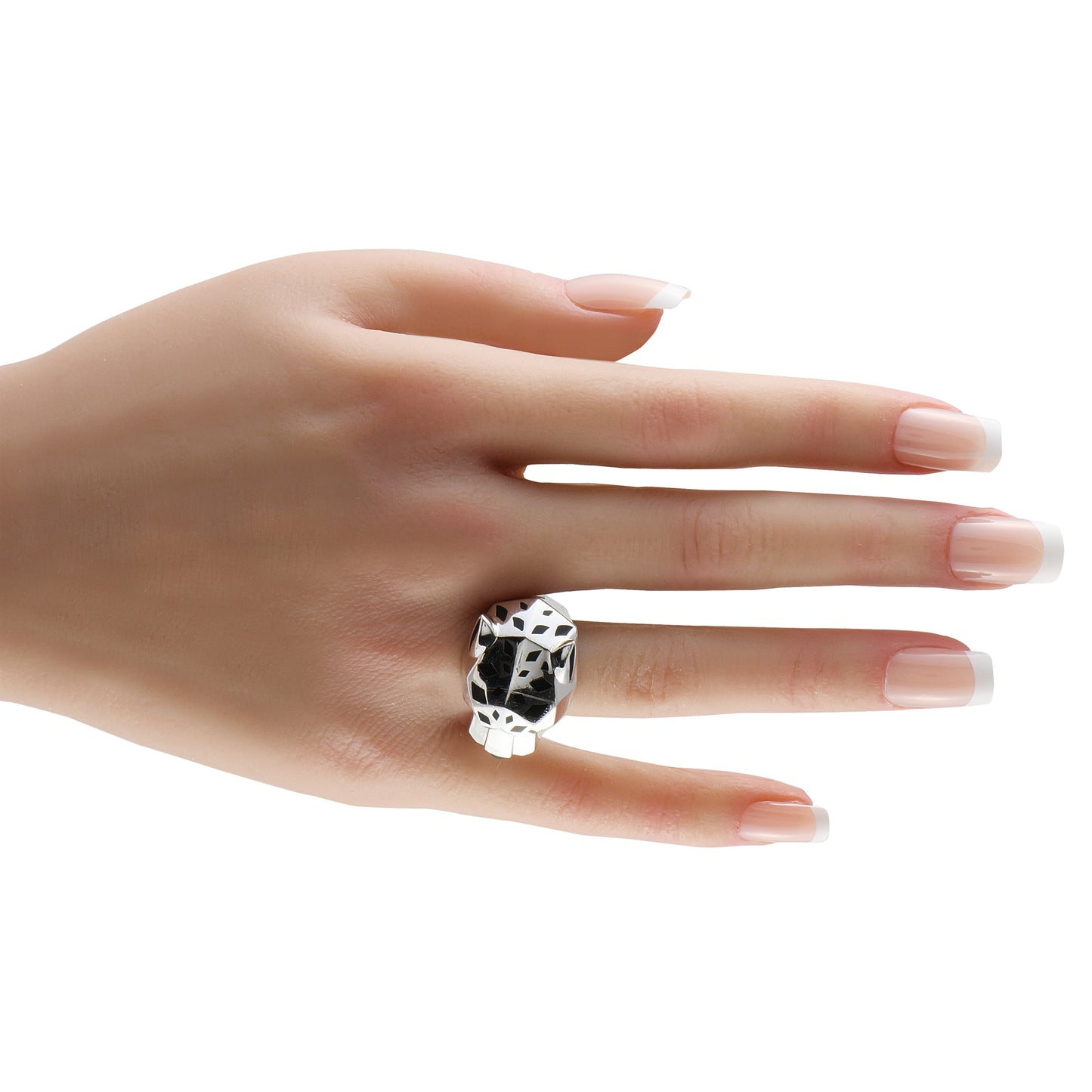 Cartier Panthere 18K White Gold Ring