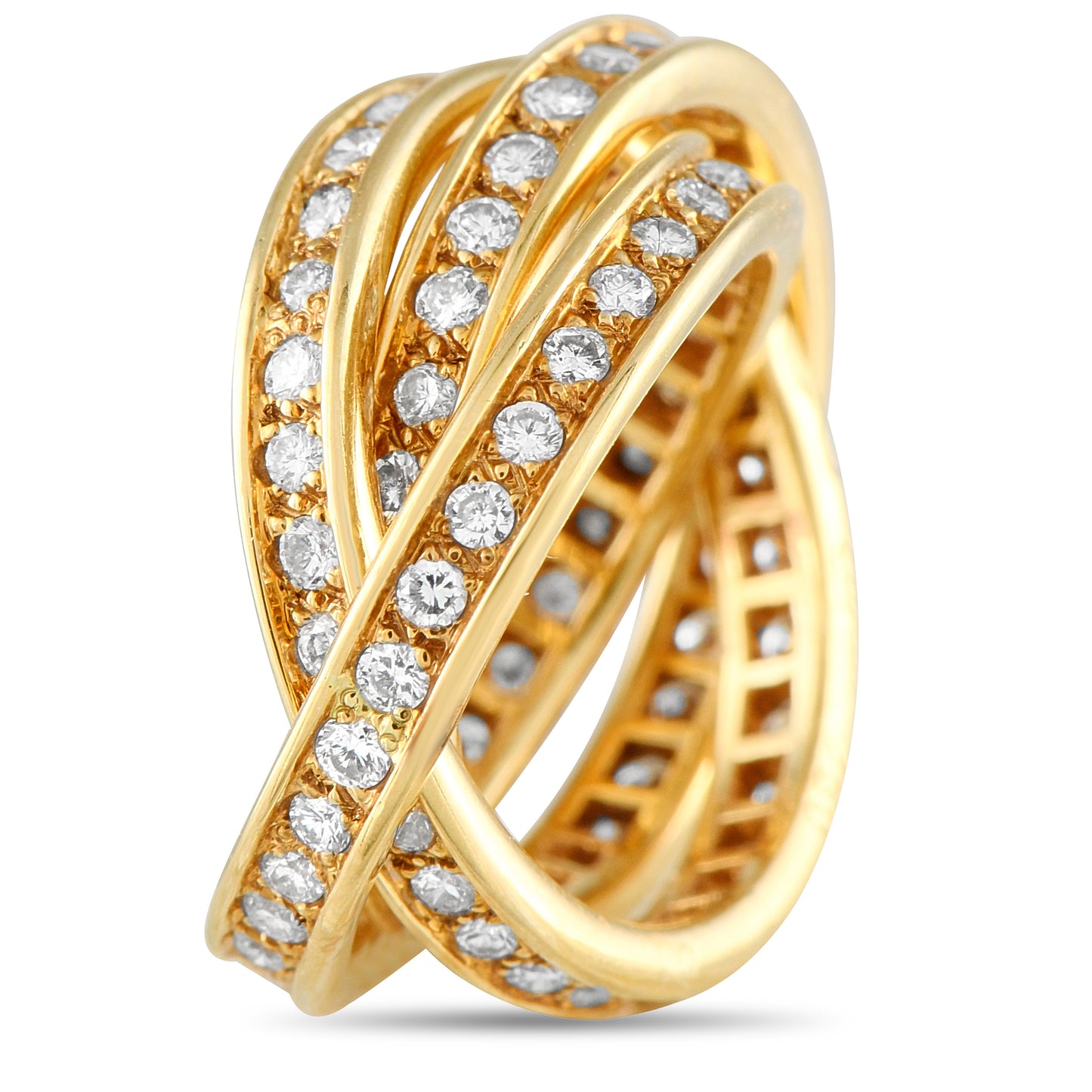Cartier Trinity 18K Yellow Gold Ring