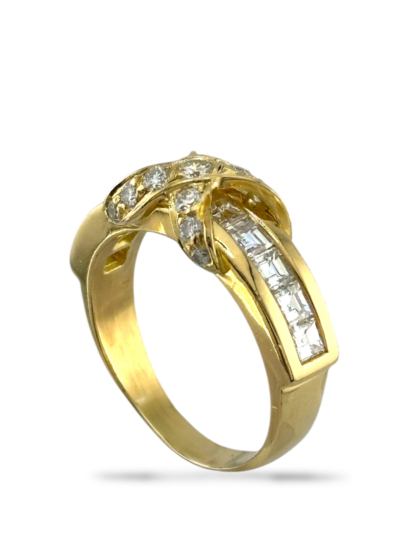 Vintage Tiffany & Co. 18K Yellow Gold Ring with 1.50ct. Diamonds