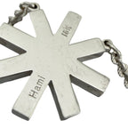 Hami 18K White Gold 1.31ct Diamond Star Necklace and Earring Set