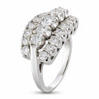 14K White Gold and 3.0ct Diamond Ring