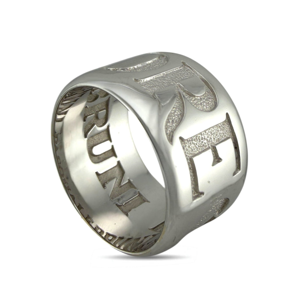 Pasquale Bruni 18K White Gold Amore Band