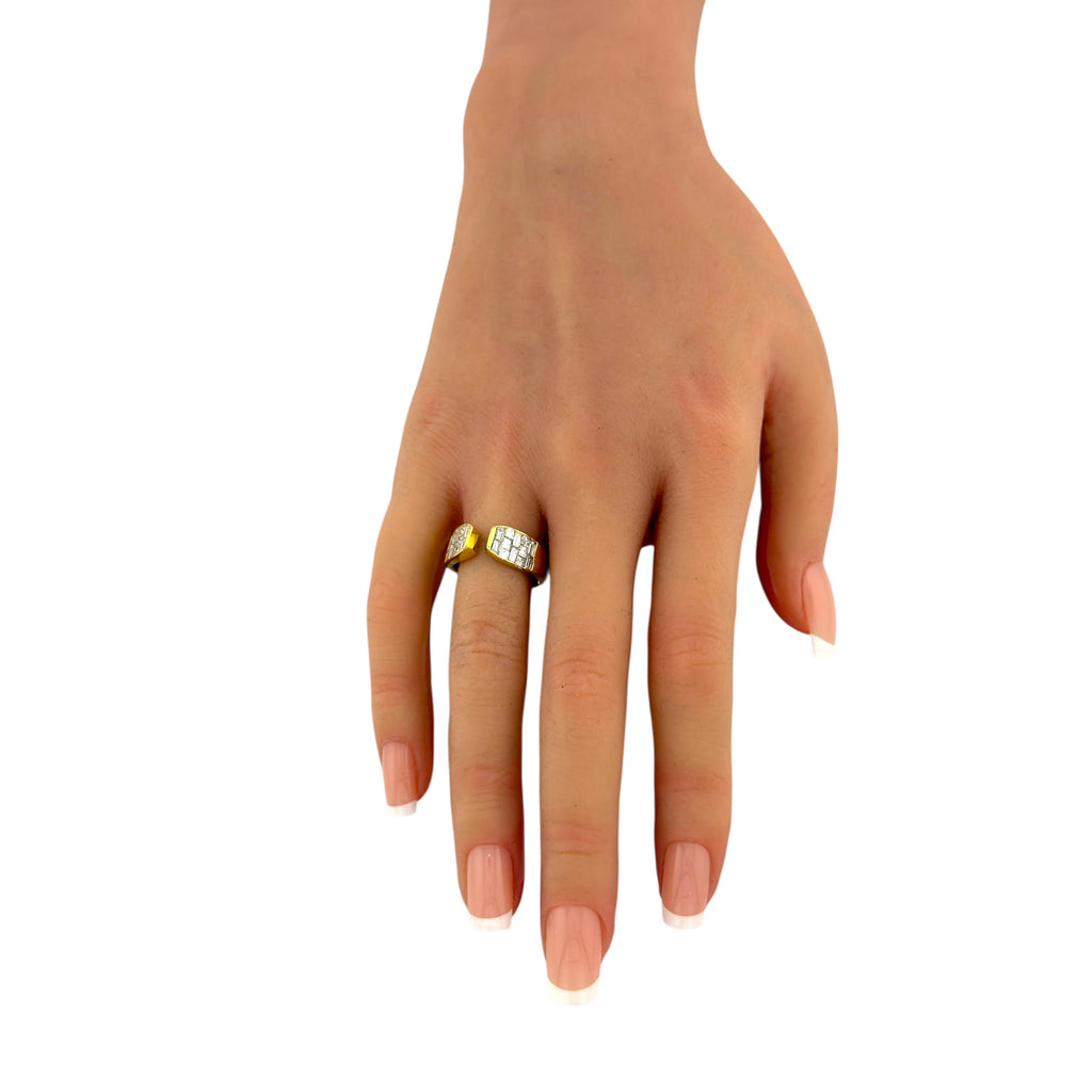 18K Yellow Gold 0.5ct Diamond Ring