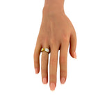 18K Yellow Gold 0.5ct Diamond Ring