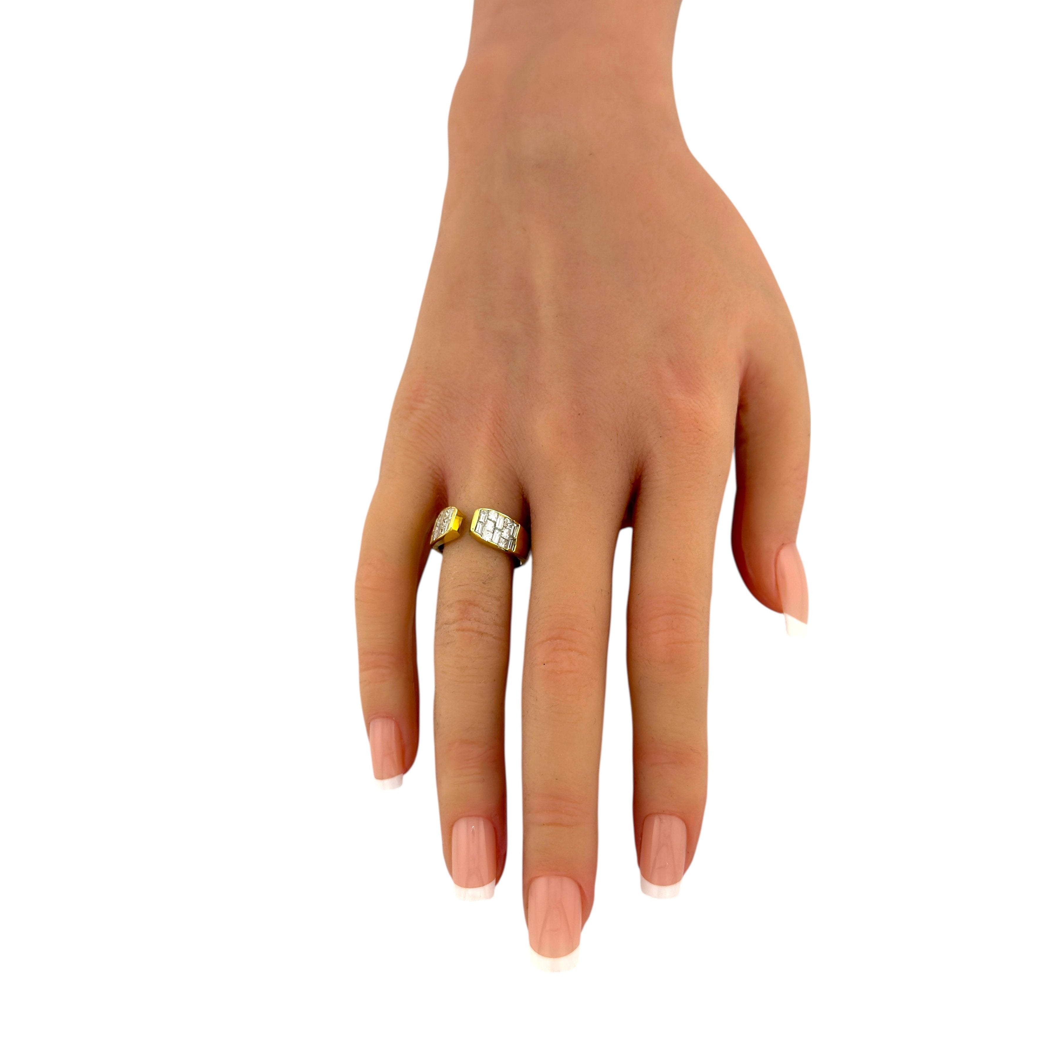 18K Yellow Gold 0.5ct Diamond Ring