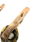 Imperial Russian 56 Rose and Yellow Gold and Old Cut 1.80ct Diamond Earrings