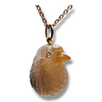 A Faberge Jeweled Gold Agate Model, Workmaster Henrik Wigstrom, St. Petersburg, 1908-1917 Pendant