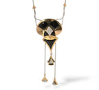 Cesare De Vecchi Italy 18K Gold and Diamond Necklace