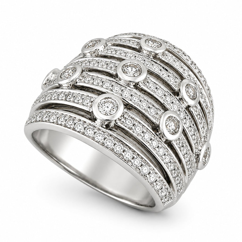 18K White Gold 1.50ct Diamond Ring