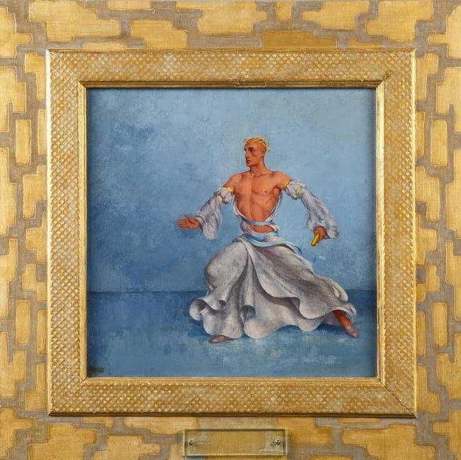 Alexander Canedo, Dancing Man Oil Painting