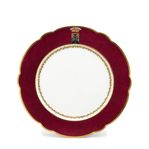 Antique Russian Porcelain Plate Armorial
