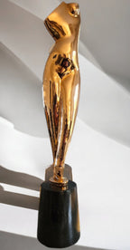 After A. Archipenko A Bronze Sculpture Nude 45.7 cm