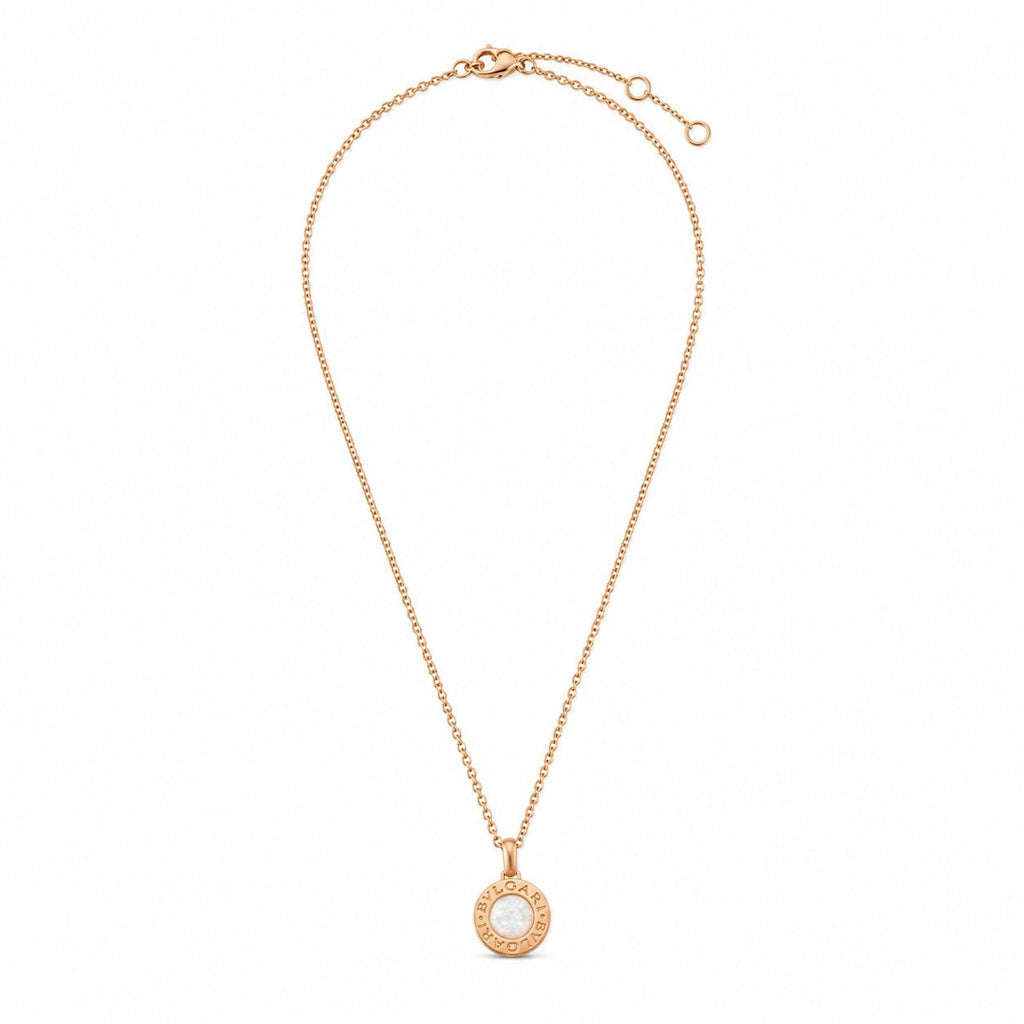 Bvlgari Bvlgari Mother of Pearl Rose Gold Necklace