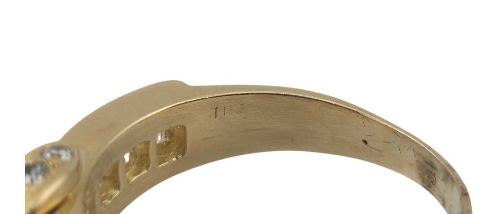 Tiffany & Co. 18K Yellow Gold 1.5ct Diamond Ring