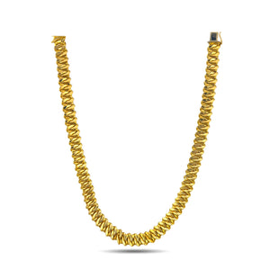 Italian 14K Yellow Gold Link Necklace
