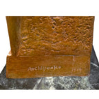 After A. Archipenko A Bronze Sculpture Nude 45.7 cm
