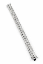 18K Gold Flexible 5.0ct Diamond Bracelet