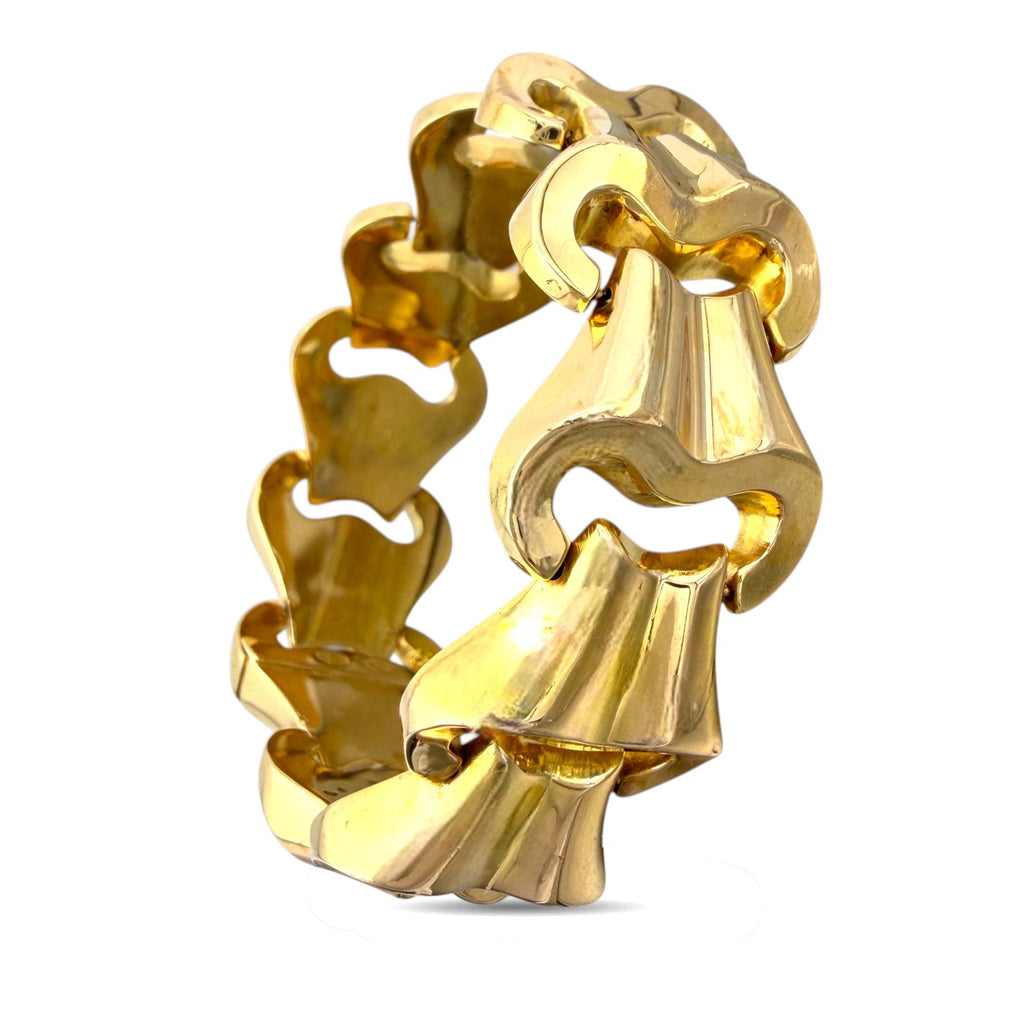 18K Yellow Gold Link Bracelet