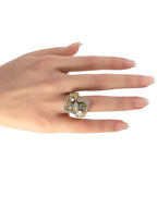 14K Yellow Gold Ring and 2.52ct Diamonds
