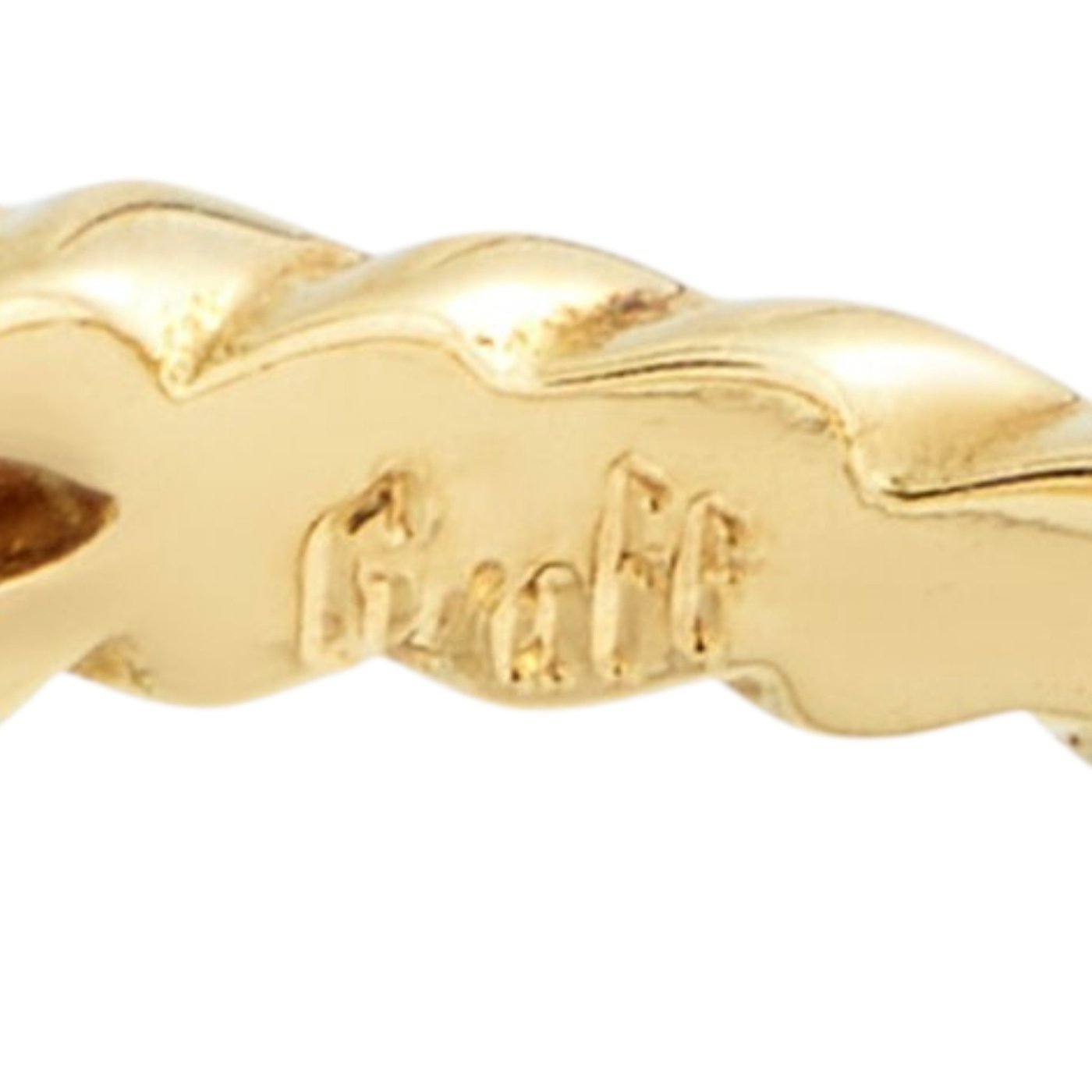 Graff 18K Yellow Gold Diamond and Ruby Butterfly Ring