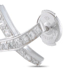 Tiffany & Co. Paloma Picasso Platinum Diamond Earrings