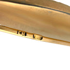 A Faberge 56K Gold Diamond and Enamel Brooch St Petersburg, 1900-1917