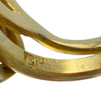 18K Yellow Gold Ruby Serpenti Double Head Ring