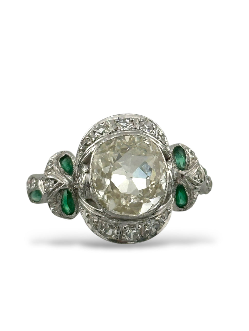 Platinum Ring with 2.71ct Diamond