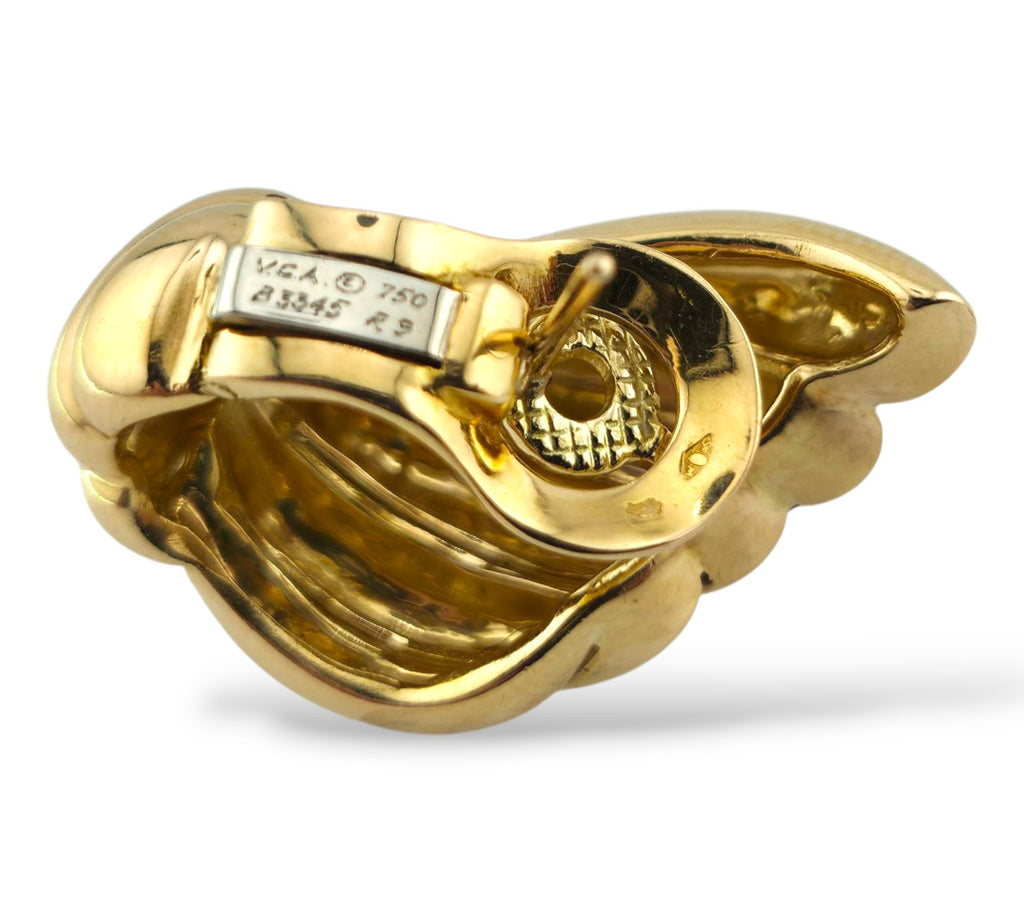 Van Cleef & Arpels 18K Gold Earrings