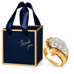 Vintage 18K Yellow Gold and 0.75ct Diamond Ring