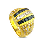 18K Yellow Gold and 1.0ct Diamond Ring