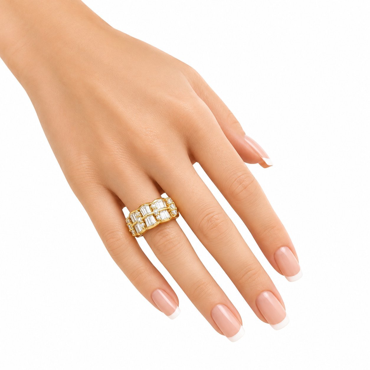 14K Yellow Gold and 1.25ct Diamond Ring