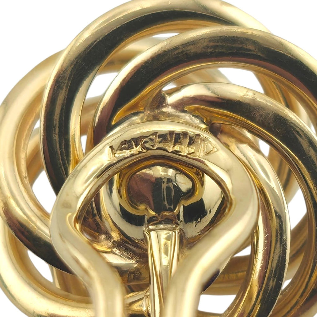 14K Yellow Gold Earrings