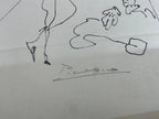 Pablo Picasso A lithograph print Limited Edition 8/100 Signed and Dated 1964