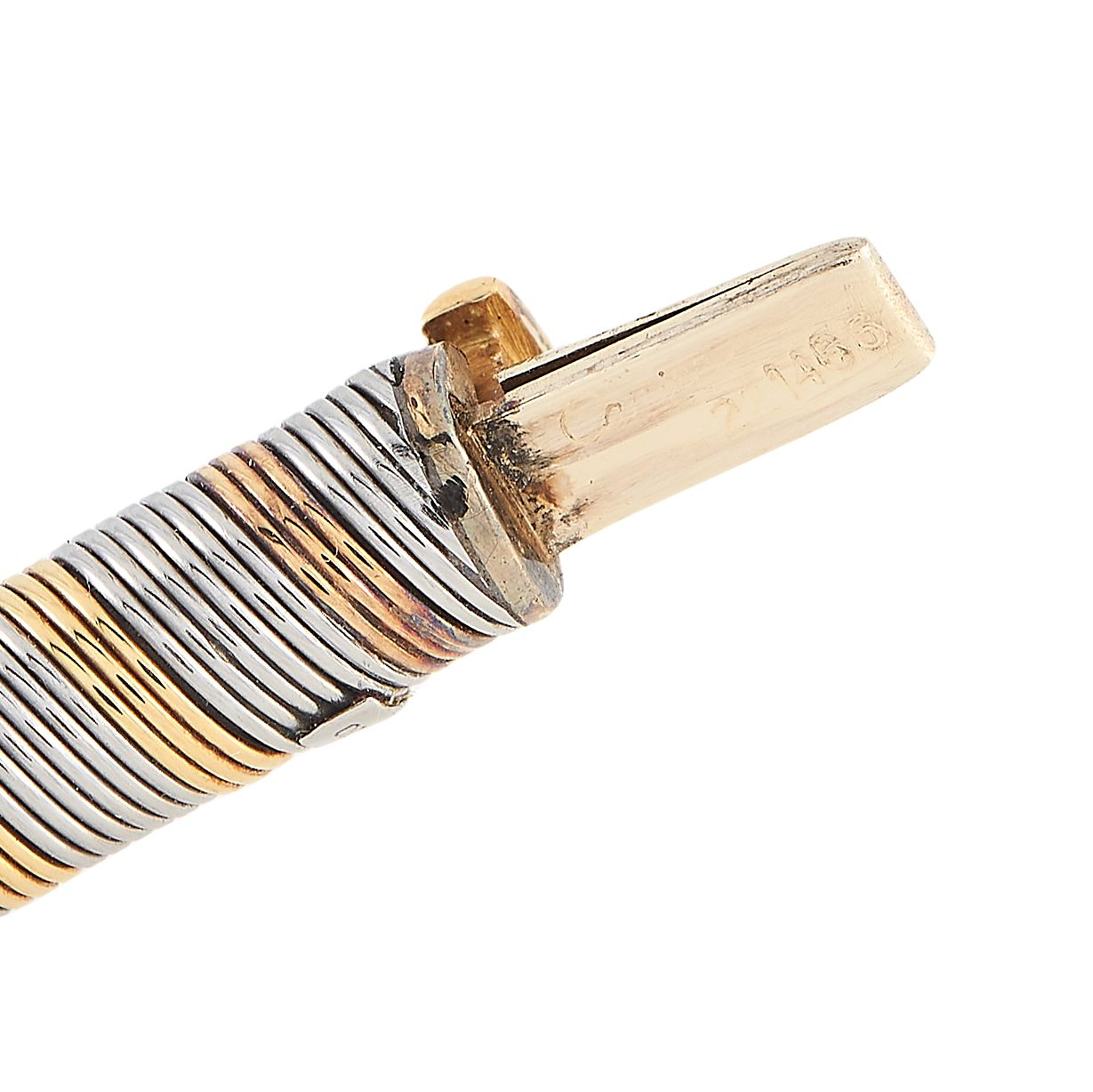 CartierVintage 18K Yellow and Stainless Steel Necklace