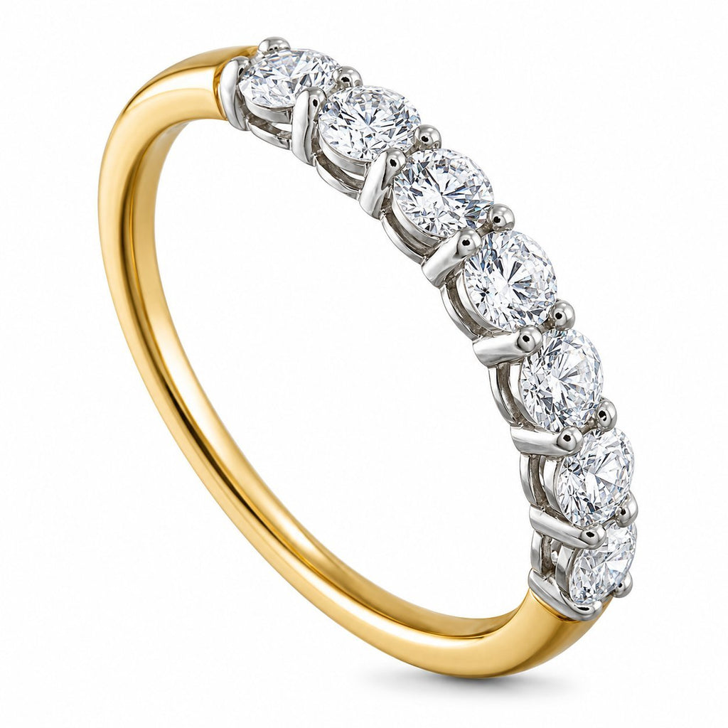 Tiffany & Co. 18K Yellow Gold and 1.0ct Diamond Ring
