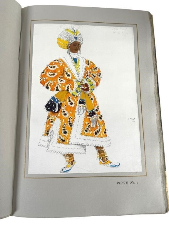 Arsene Alexandre, Jean Cocteau - The Decorative Art of Leon Bakst - 1913 Book