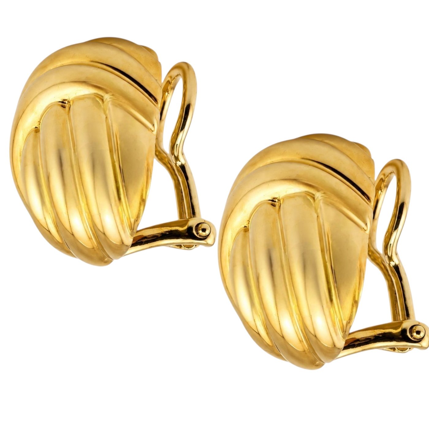 Cellini 18K Gold Clip-On Earrings