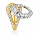 18K Yellow Gold Ring with 2.50ct Diamonds