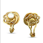 14K Yellow Gold Earrings