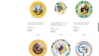 Imperial Russian Porcelain Plate from an Everyday Service for Grand Duke Alexander Alexandrovich