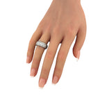 18K White Gold Multi Cut 1.7ct Diamond Ring